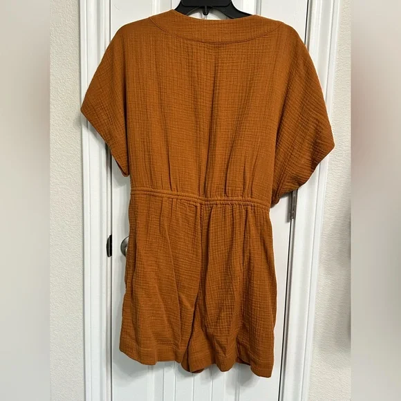 Romper - Burnt Orange - Picture 3 of 4